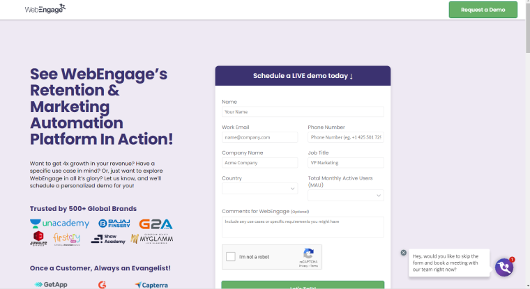 Web Engage Software