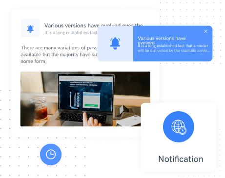 updates and advertising
